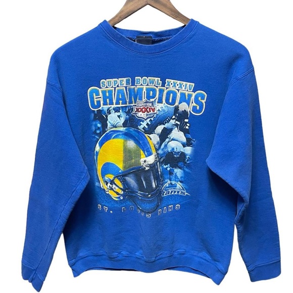Pro Player Other - Vintage NFL St. Louis Rams Football Sports 2000 Super Bowl champions sweatshirt